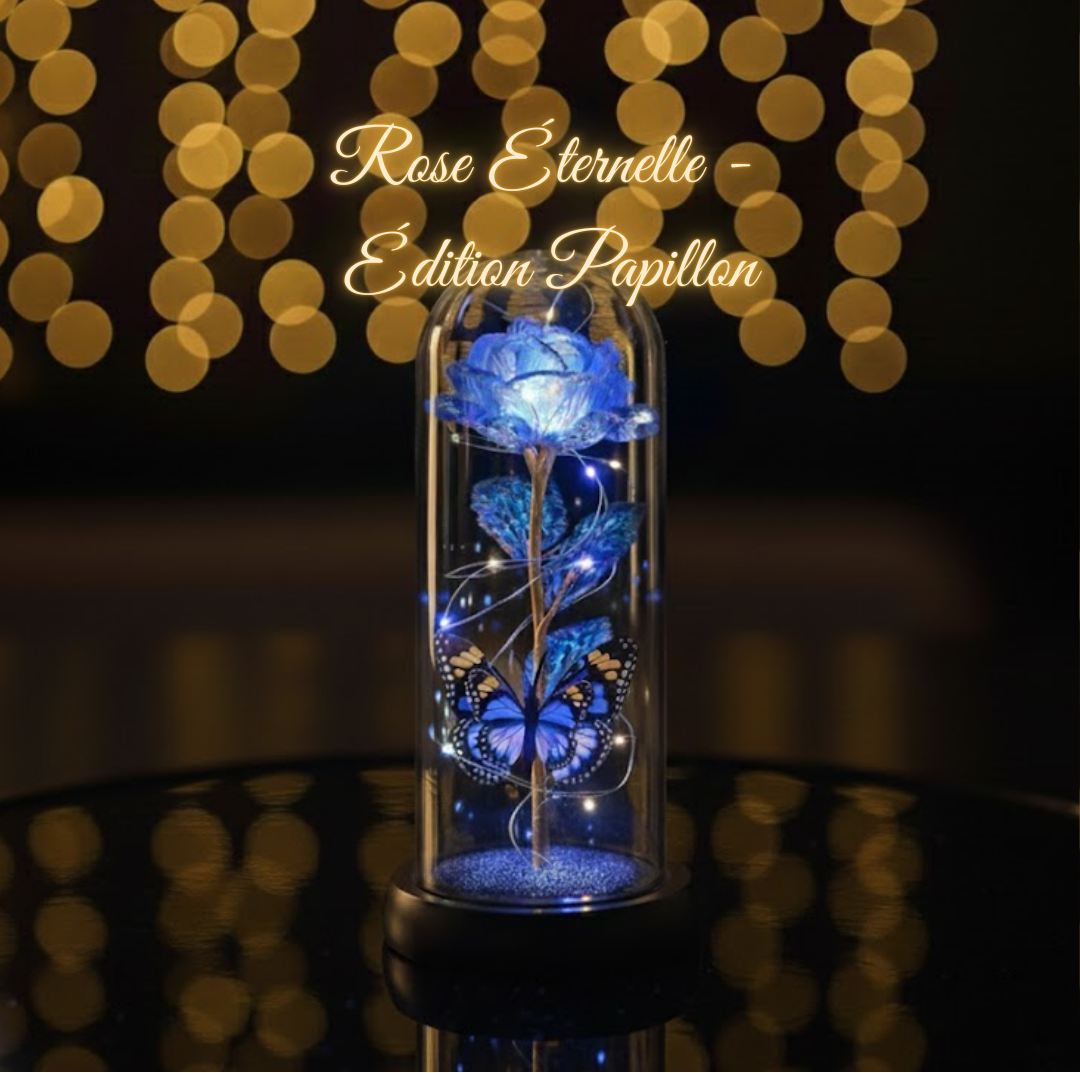 Rose Éternelle - Édition Papillon