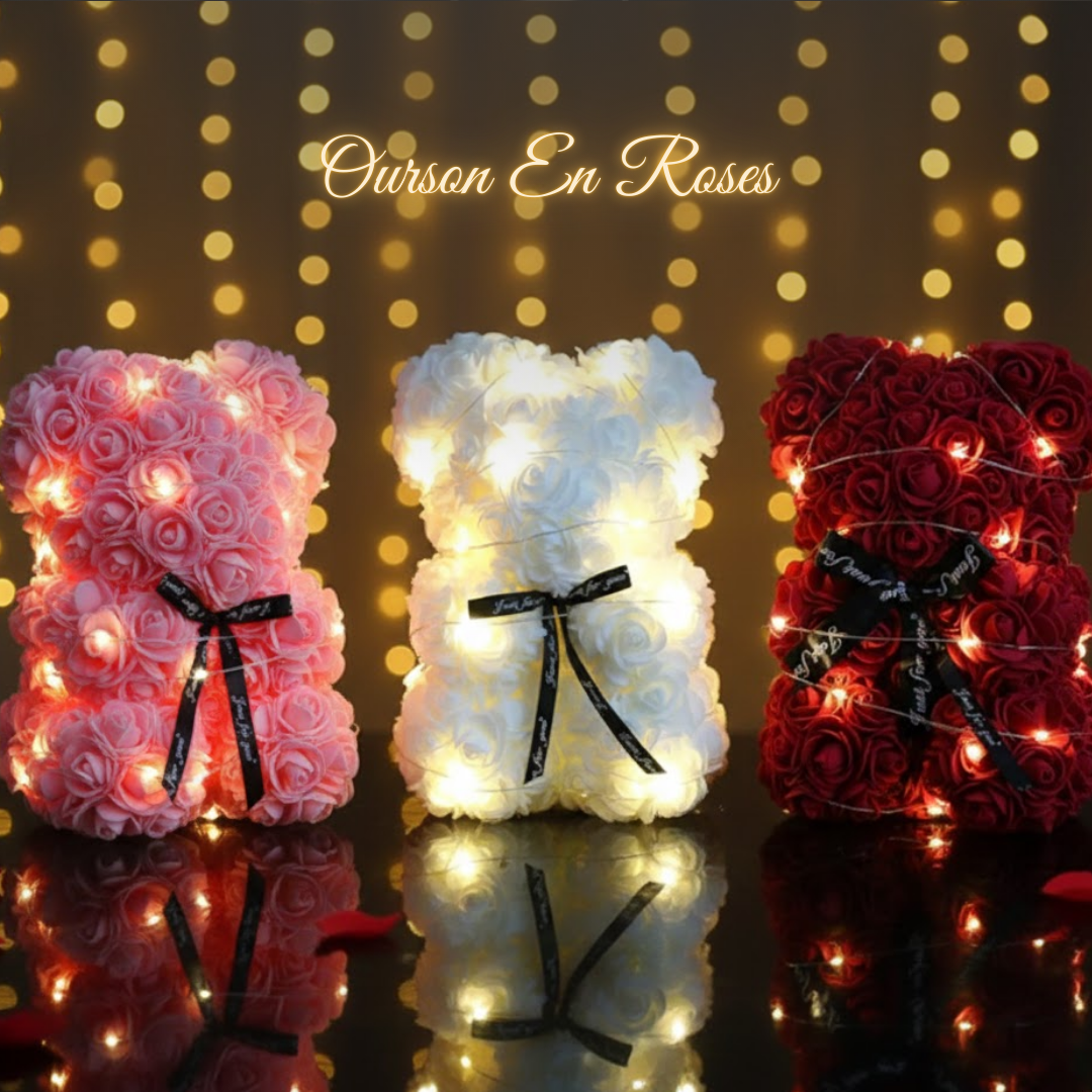 Ourson en Roses