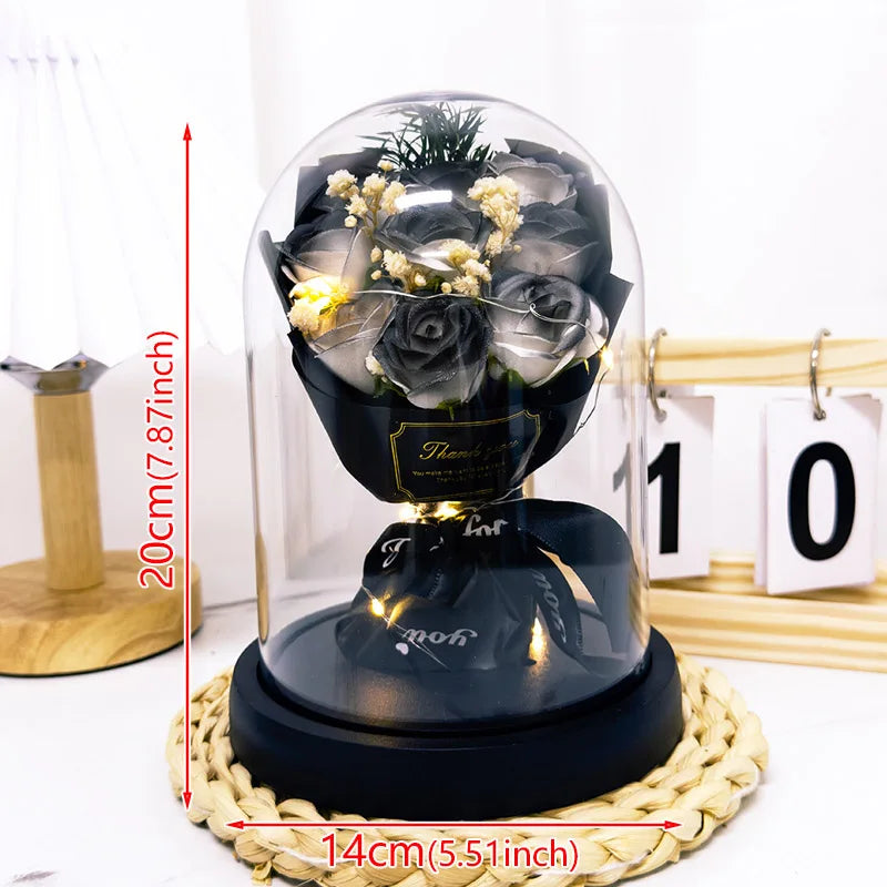 Bouquet De Roses  Éternelles