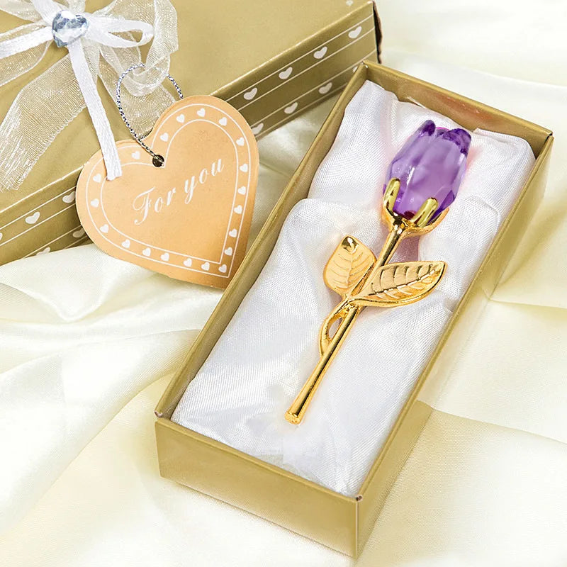 Mini Rose En Cristal