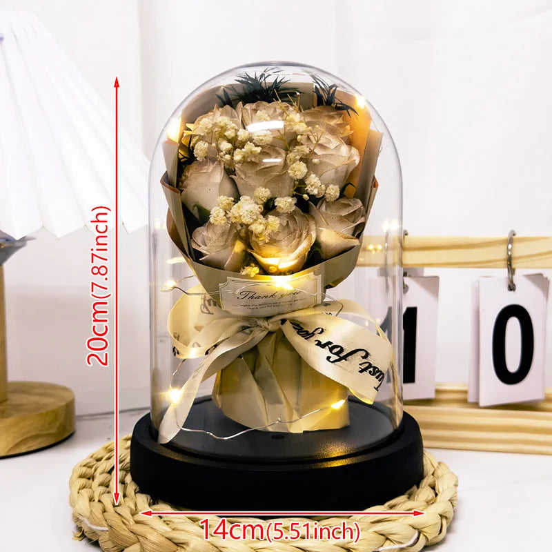 Bouquet De Roses  Éternelles